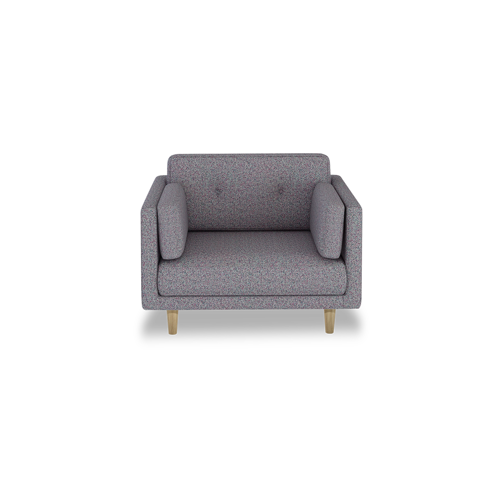 POSLEY - Fabric Sofa (1-seater)