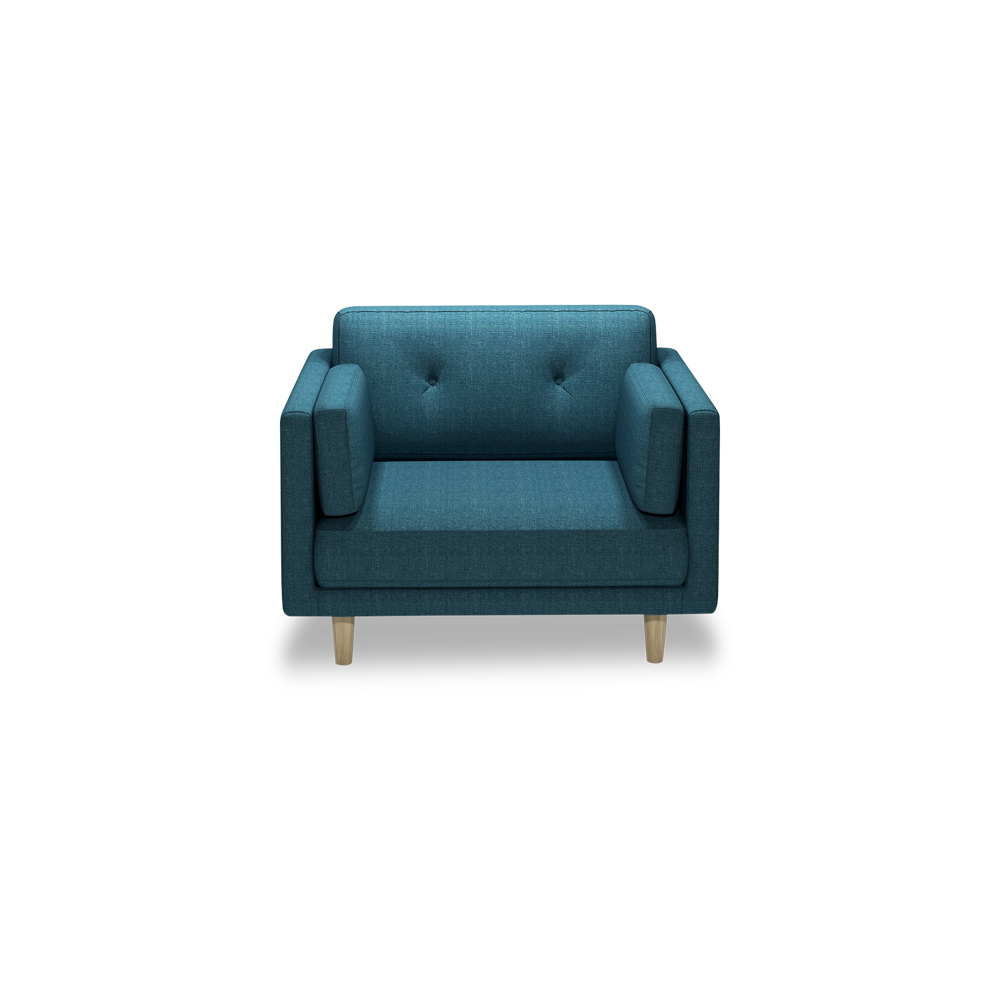 POSLEY - Fabric Sofa (1-seater)