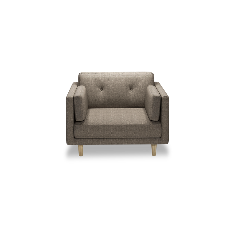 POSLEY - Fabric Sofa (1-seater)