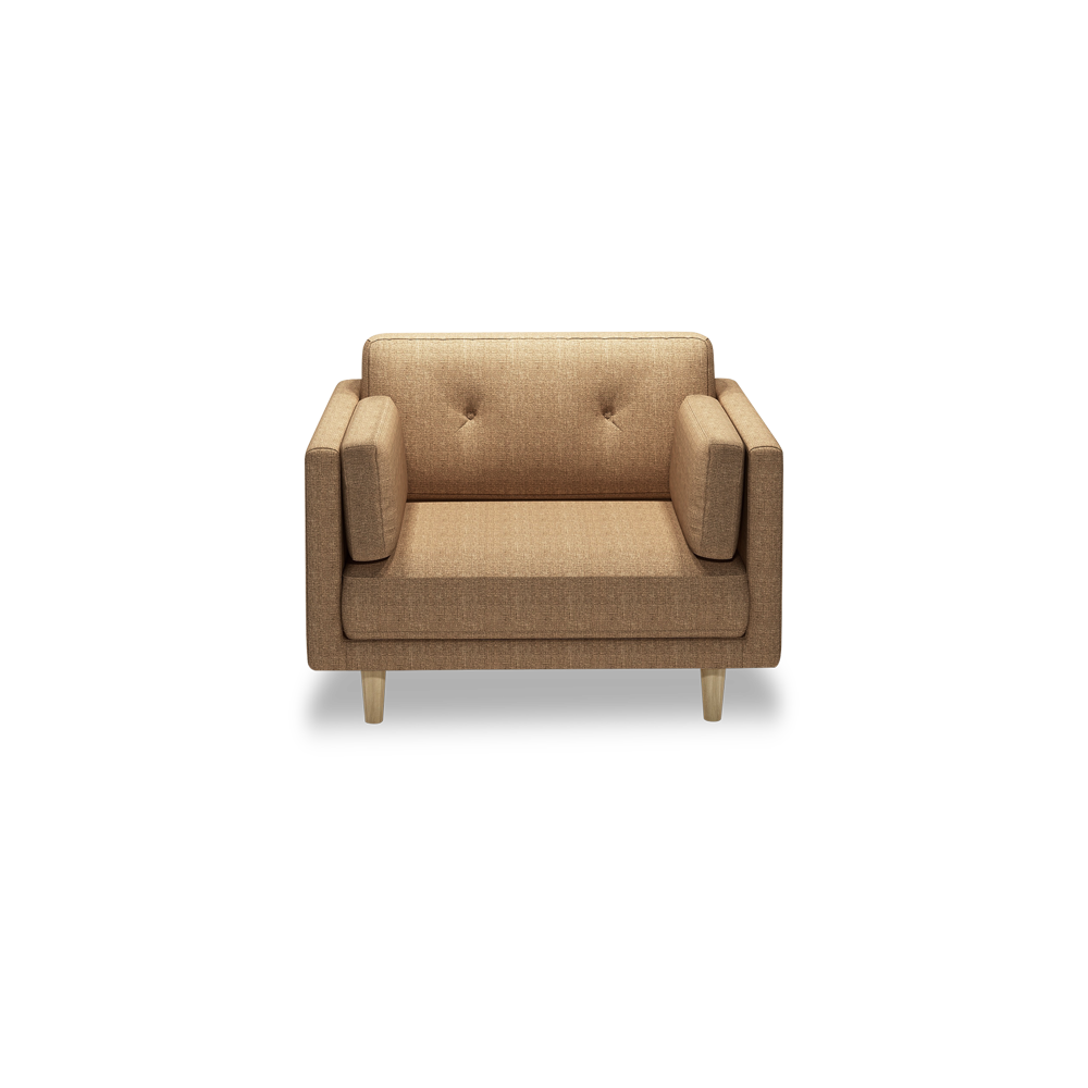POSLEY - Fabric Sofa (1-seater)