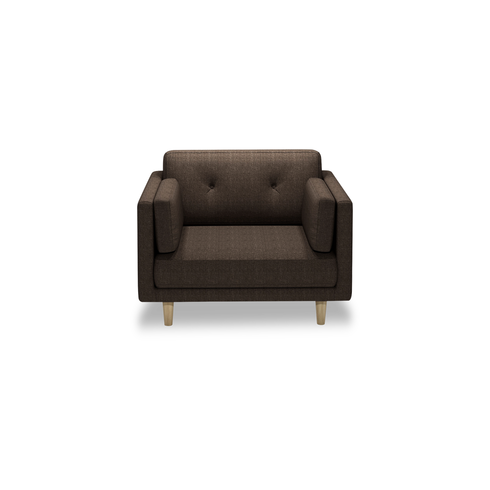 POSLEY - Fabric Sofa (1-seater)