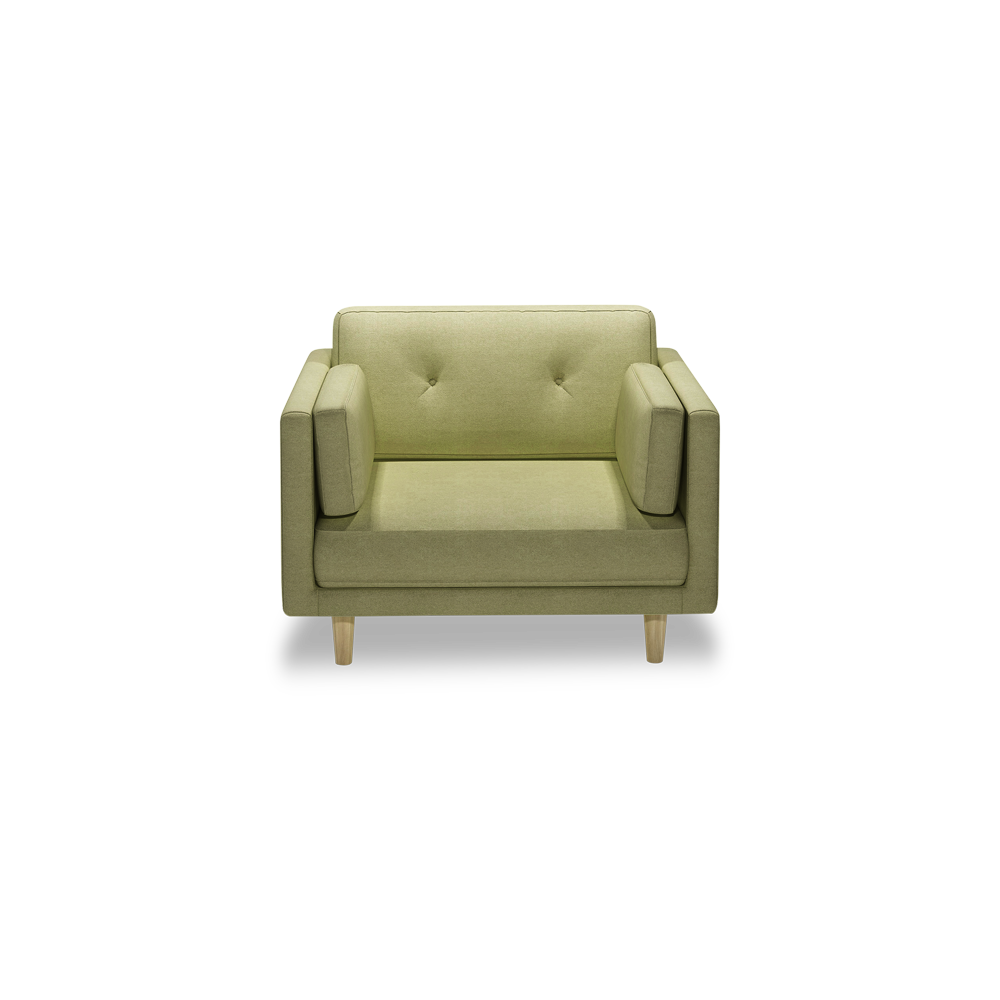 POSLEY - Fabric Sofa (1-seater)