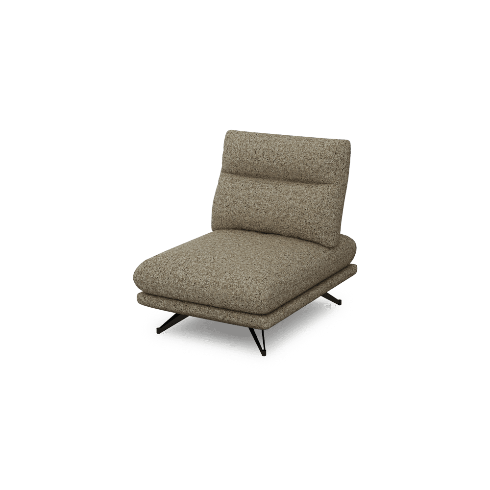 GAVORA – Push-Back Fabric Sofa / Armchair with Adjustable Backrest (1NA)