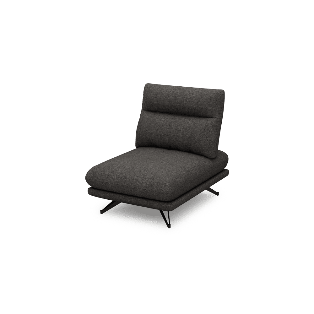 GAVORA – Push-Back Fabric Sofa / Armchair with Adjustable Backrest (1NA)