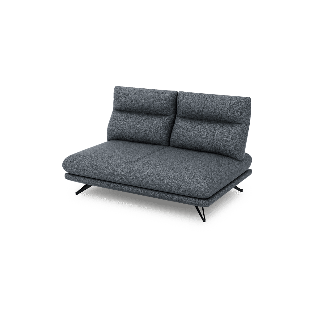 GAVORA – Push-Back Fabric Sofa / Armchair with Adjustable Backrest (2NA)