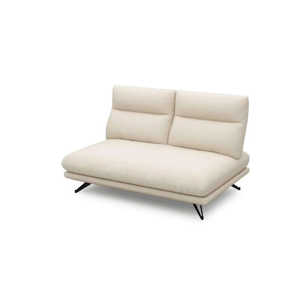 GAVORA – Push-Back Fabric Sofa / Armchair with Adjustable Backrest (2NA)