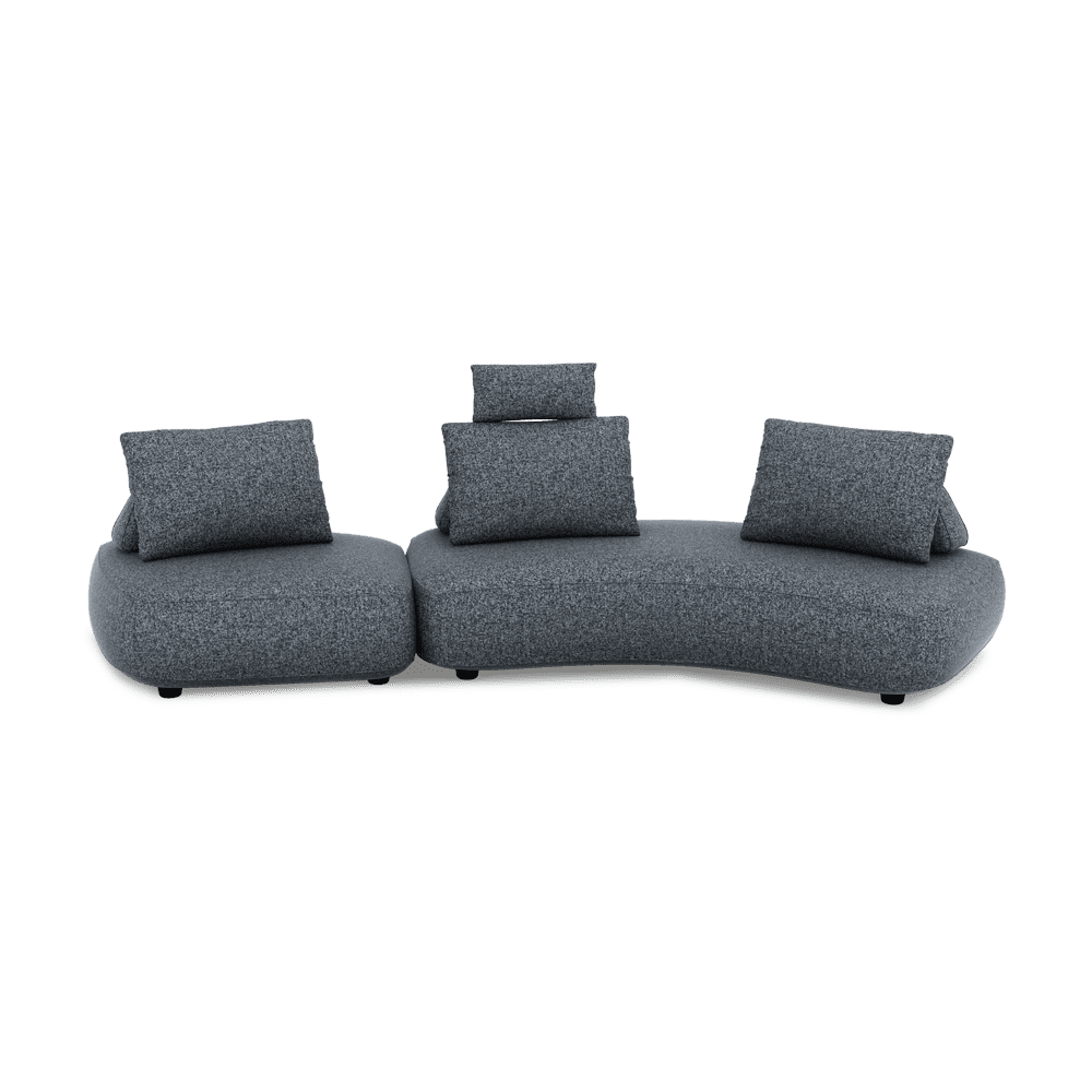 VARDINI – Sculpted Curve Sofa
