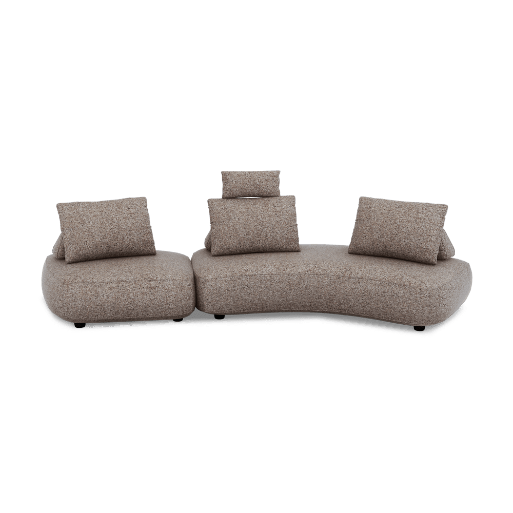 VARDINI – Sculpted Curve Sofa
