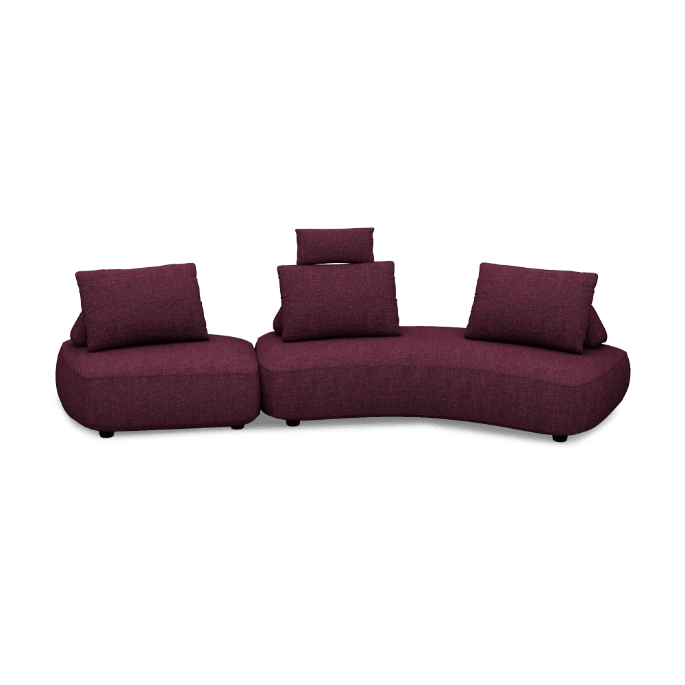 VARDINI – Sculpted Curve Sofa