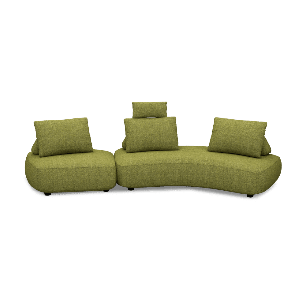 VARDINI – Sculpted Curve Sofa