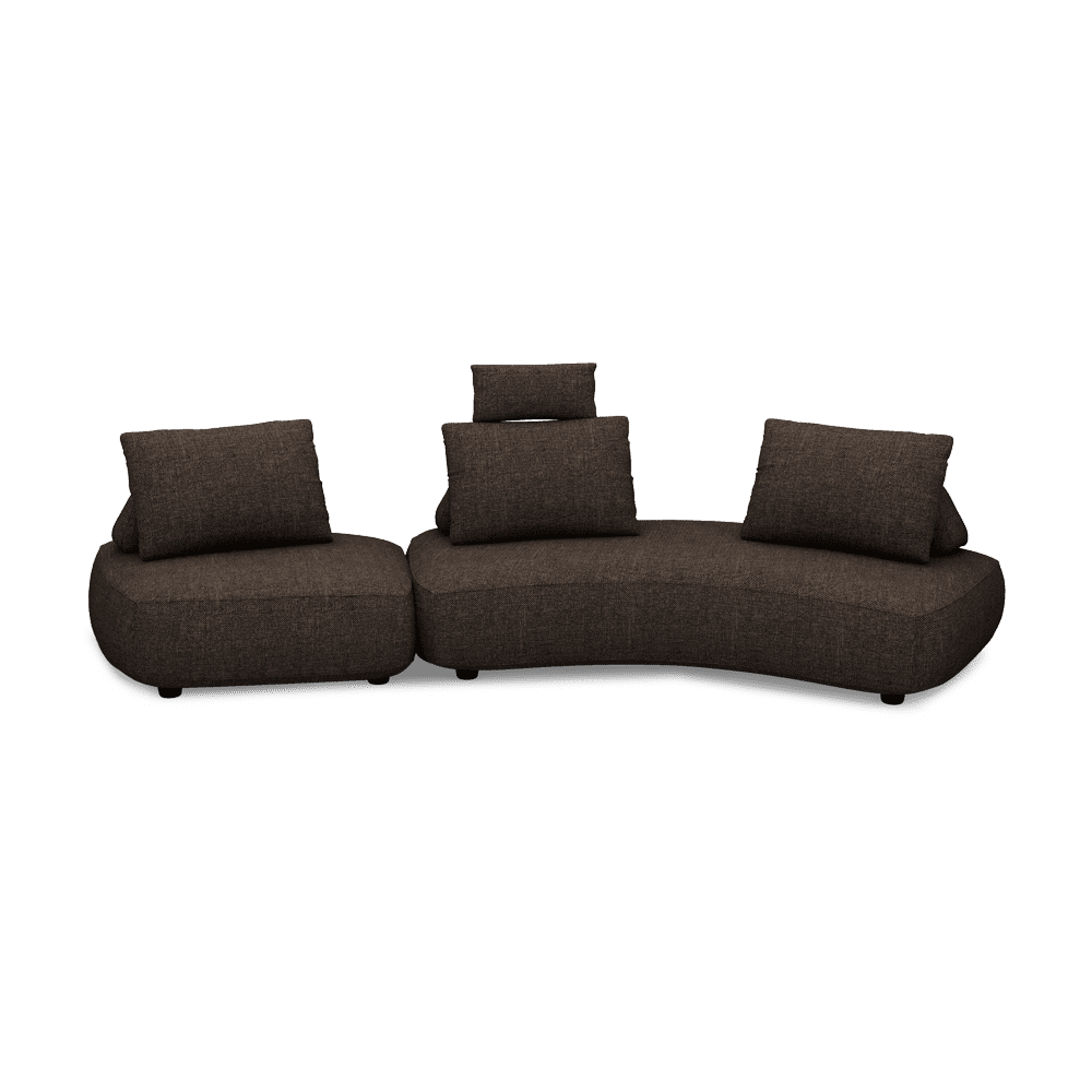 VARDINI – Sculpted Curve Sofa