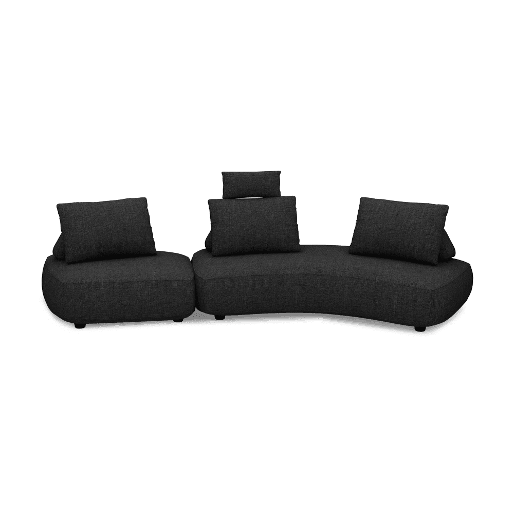 VARDINI – Sculpted Curve Sofa