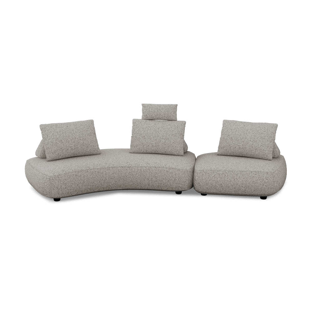 VARDINI – Sculpted Curve Sofa