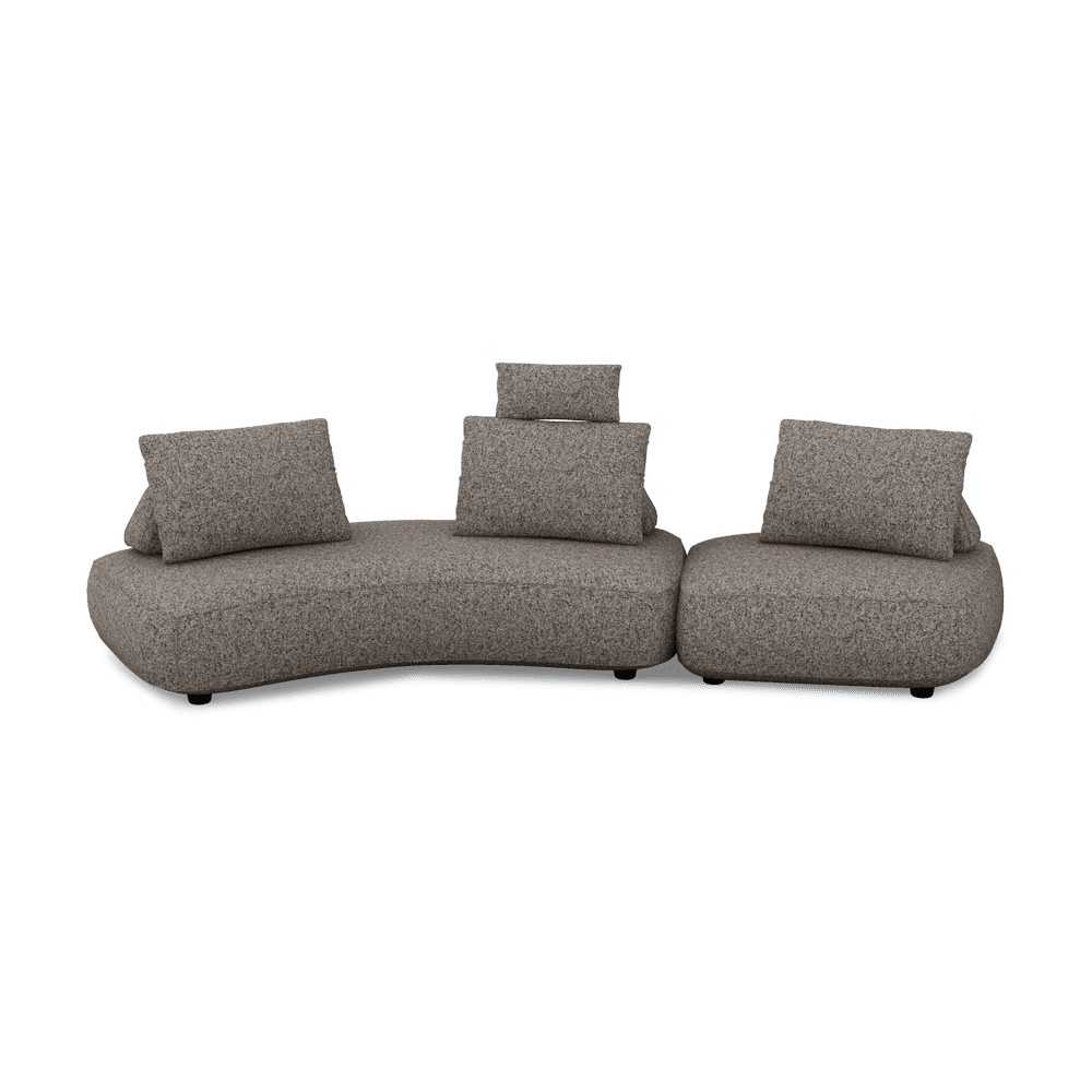 VARDINI – Sculpted Curve Sofa