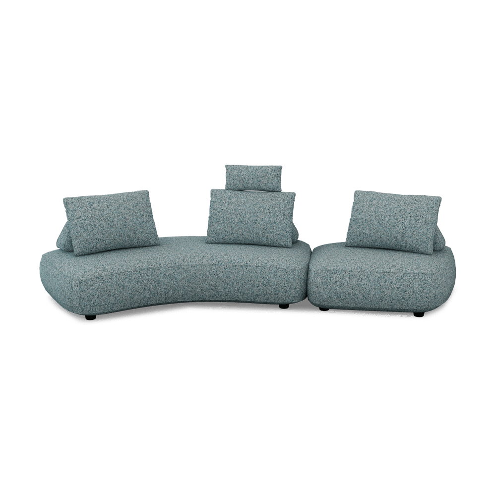 VARDINI – Sculpted Curve Sofa