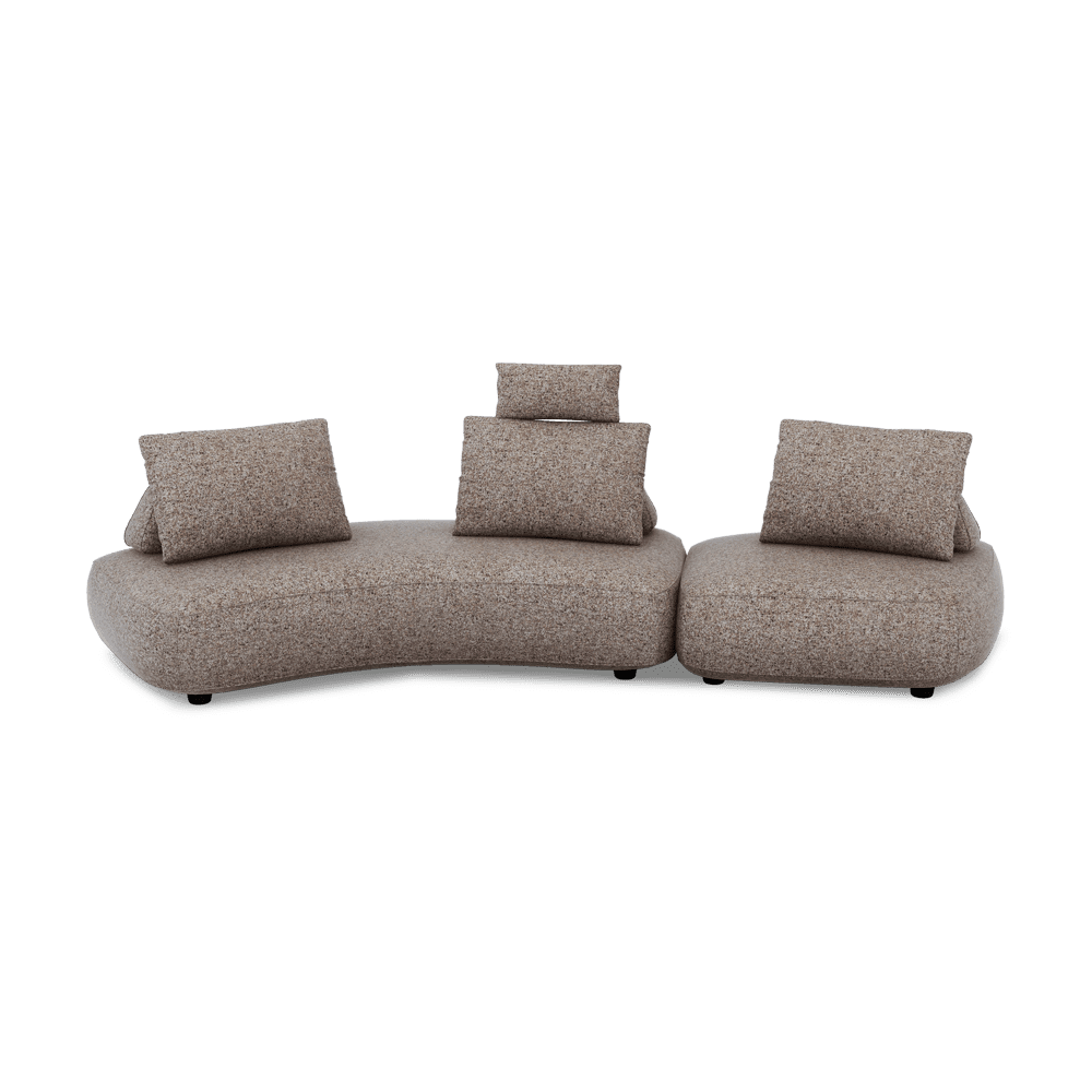 VARDINI – Sculpted Curve Sofa