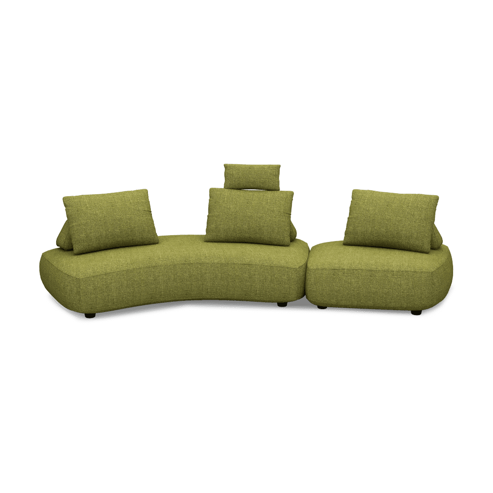 VARDINI – Sculpted Curve Sofa
