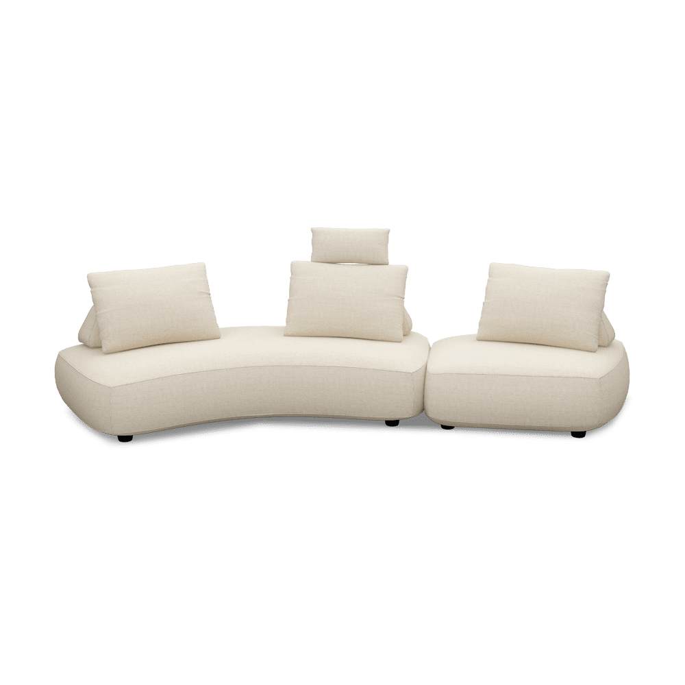 VARDINI – Sculpted Curve Sofa