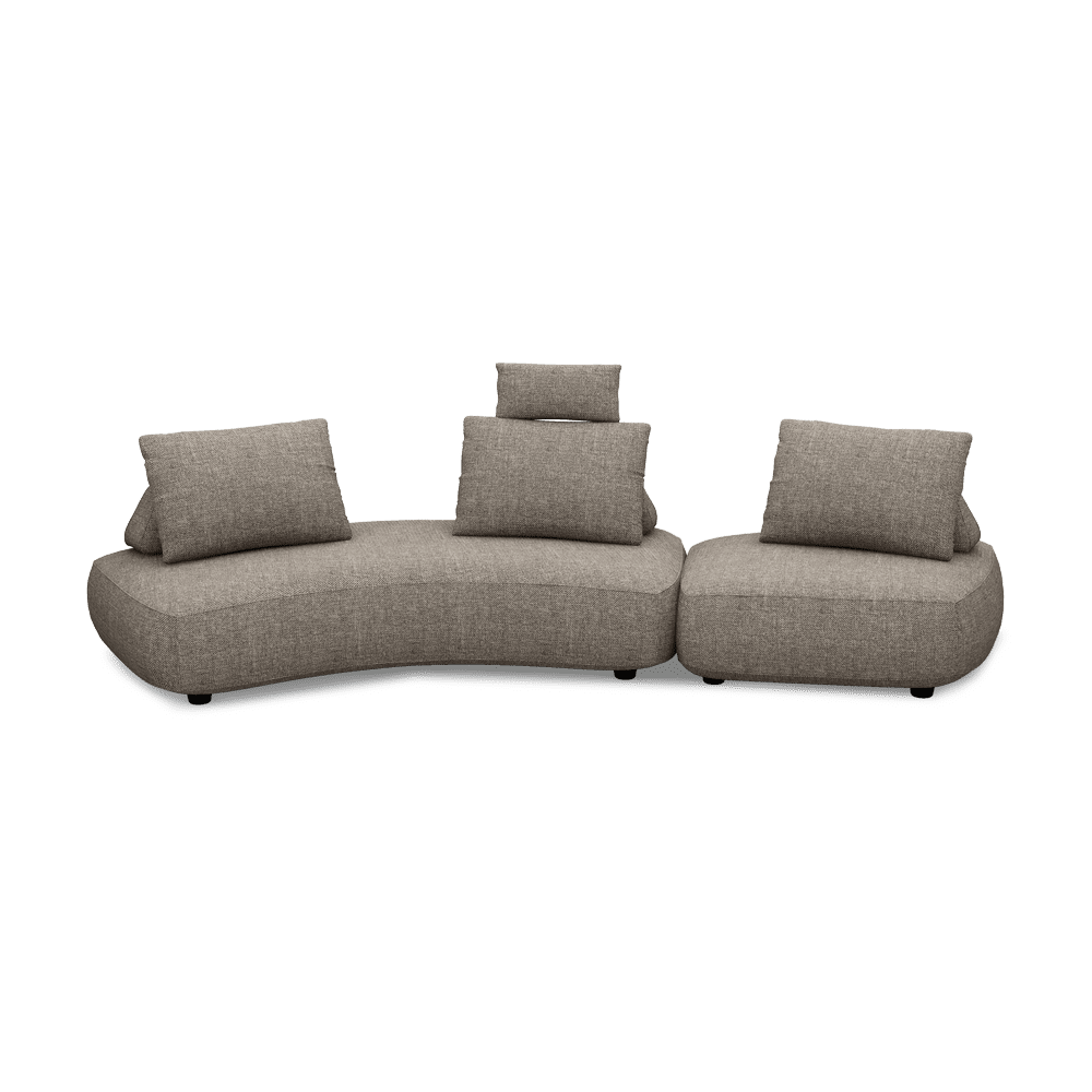 VARDINI – Sculpted Curve Sofa