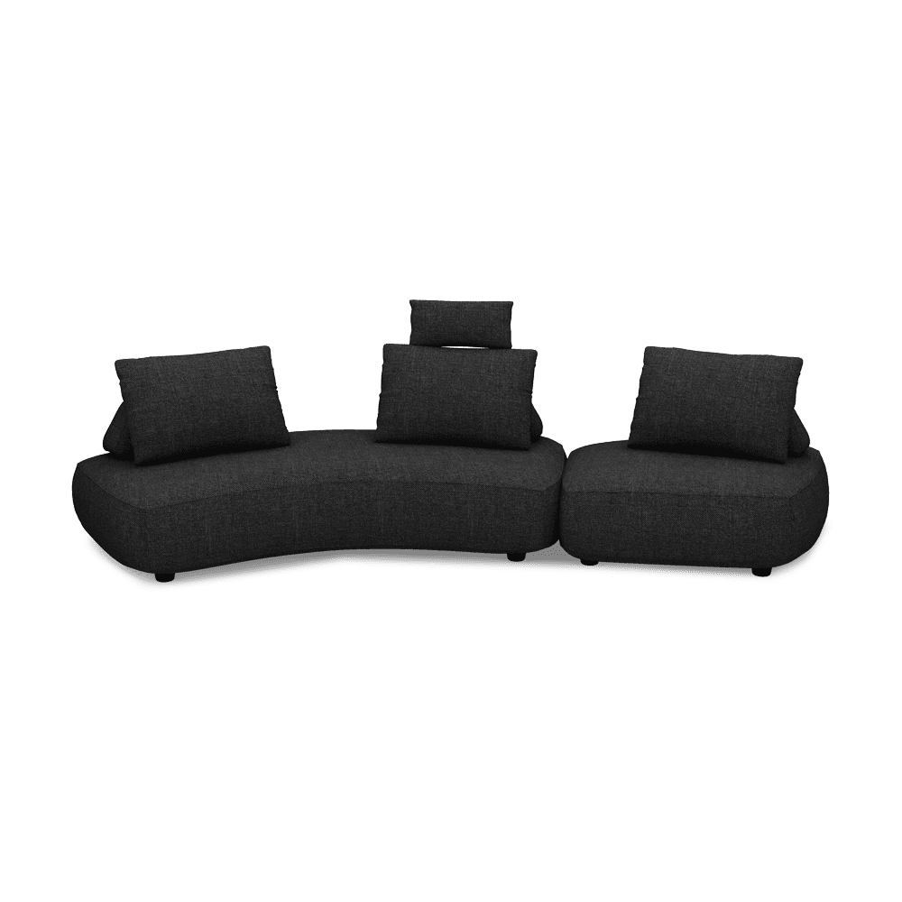 VARDINI – Sculpted Curve Sofa