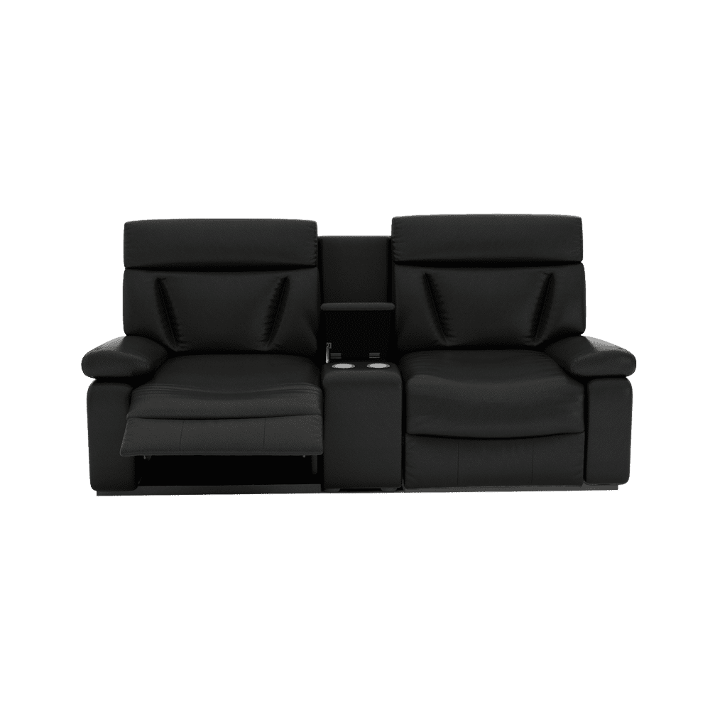 ELDRO – Recliner Sofa with Storage & Cup Holders (2 Seater)