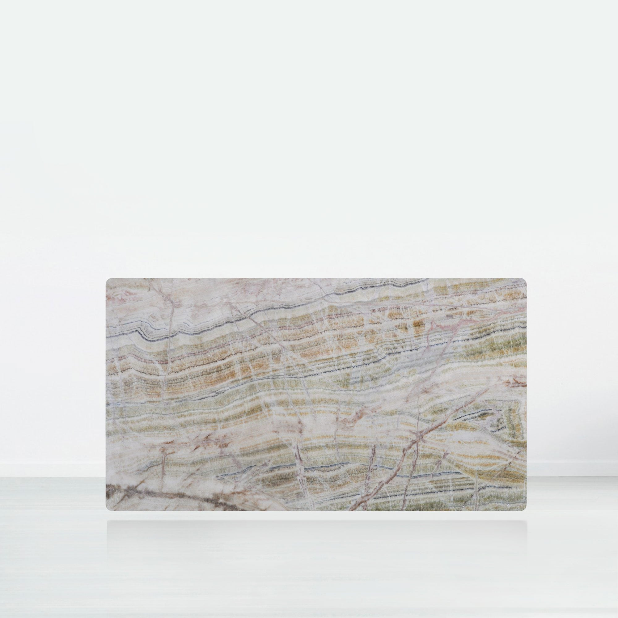 6ft Rectangular Spider Onyx Natural Marble Dining Table