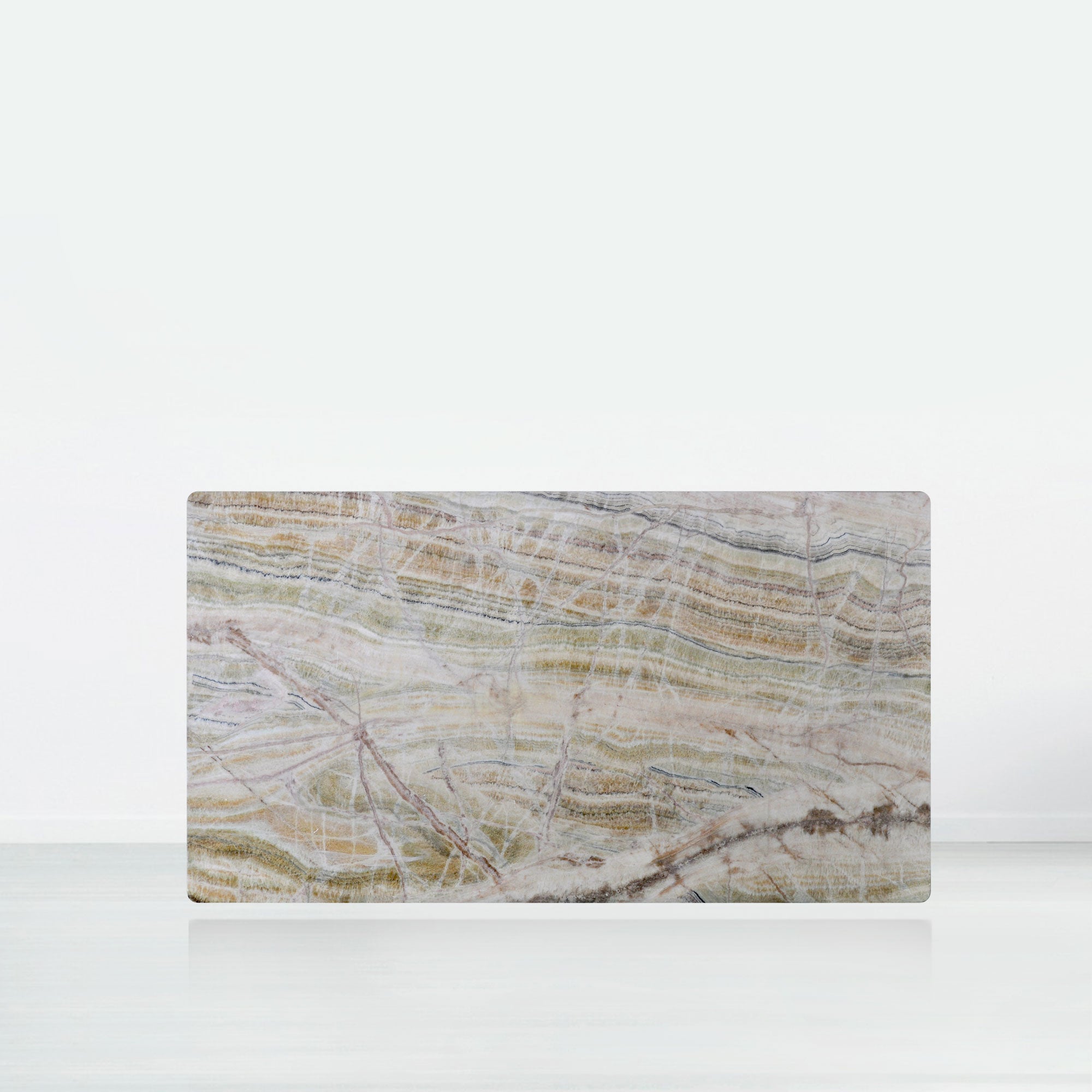 6ft Rectangular Spider Onyx Natural Marble Dining Table