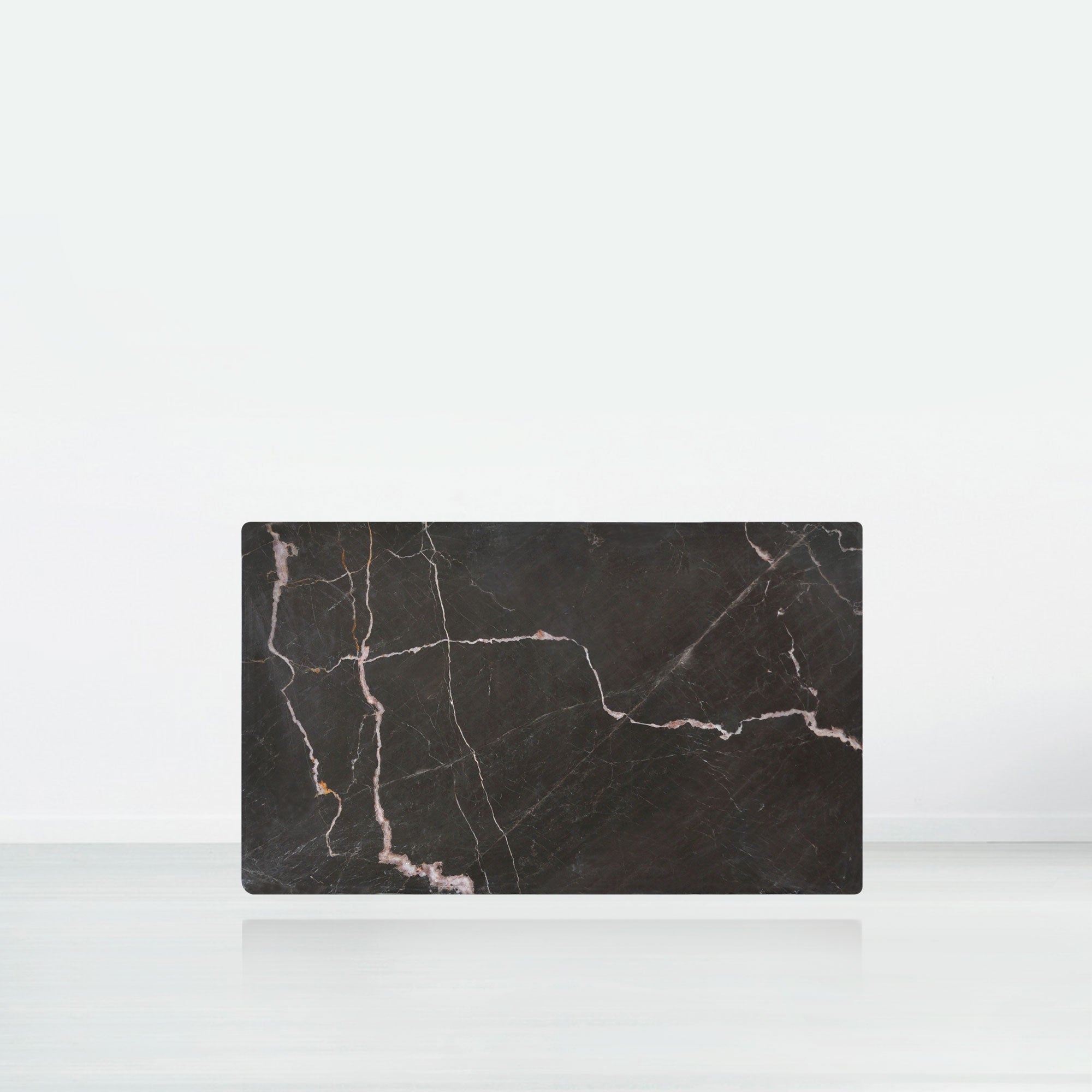 5ft Rectangular Coffee Mousse Natural Marble Dining Table