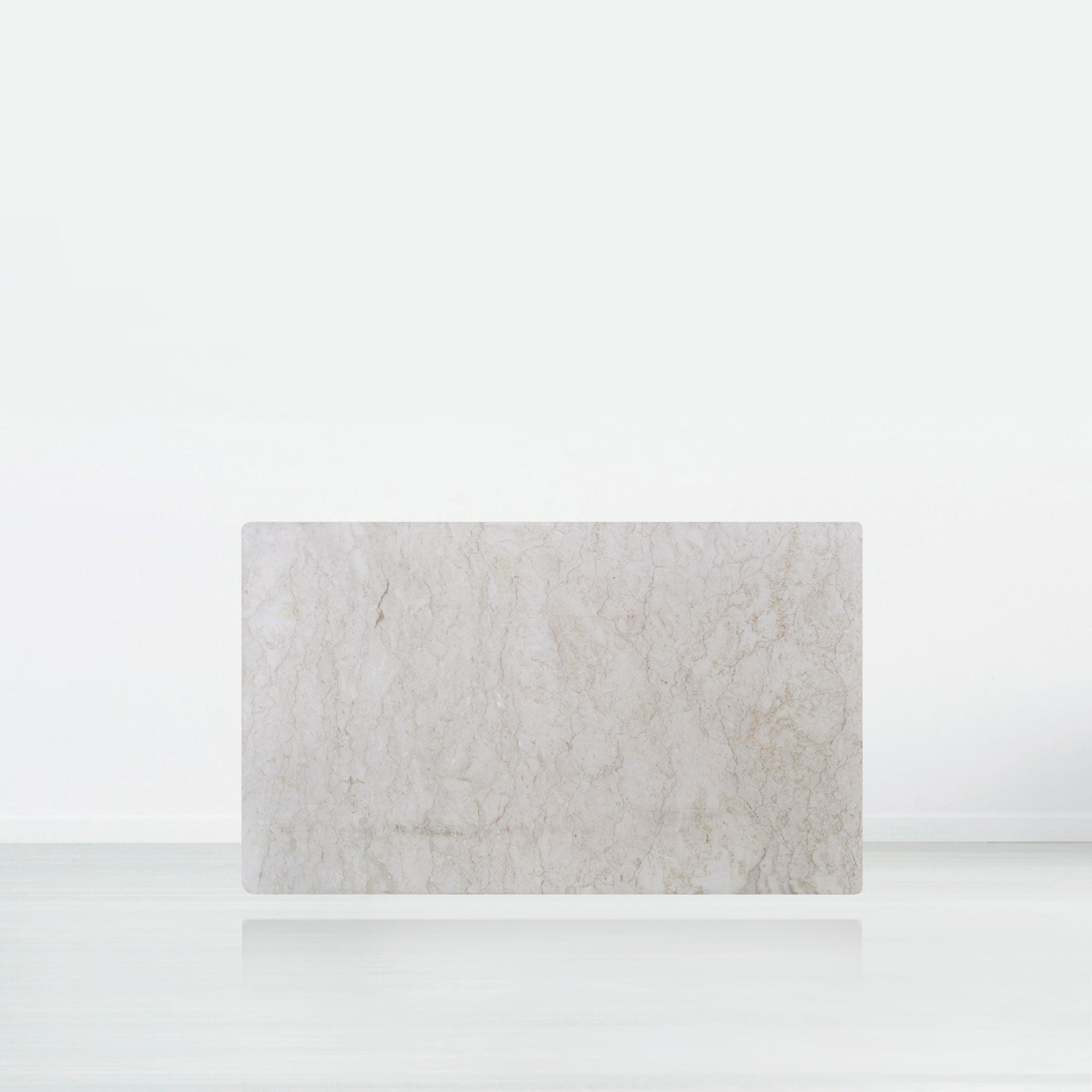 5ft Rectangular Crema Marfil Natural Marble Dining Table