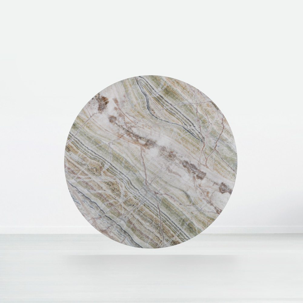 5ft Round Spider Onyx Natural Marble Dining Table