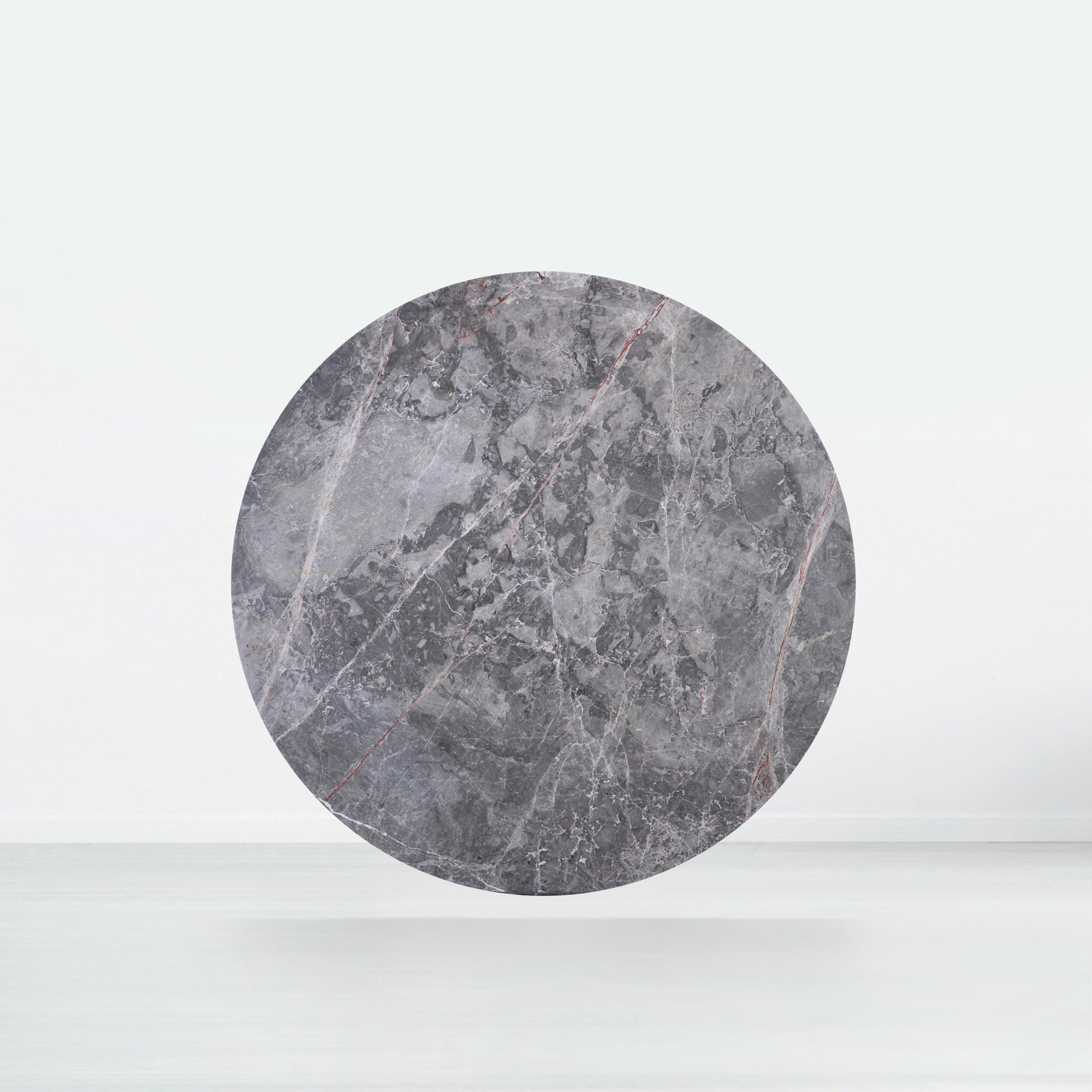 5ft Round Persian Grey Natural Marble Dining Table