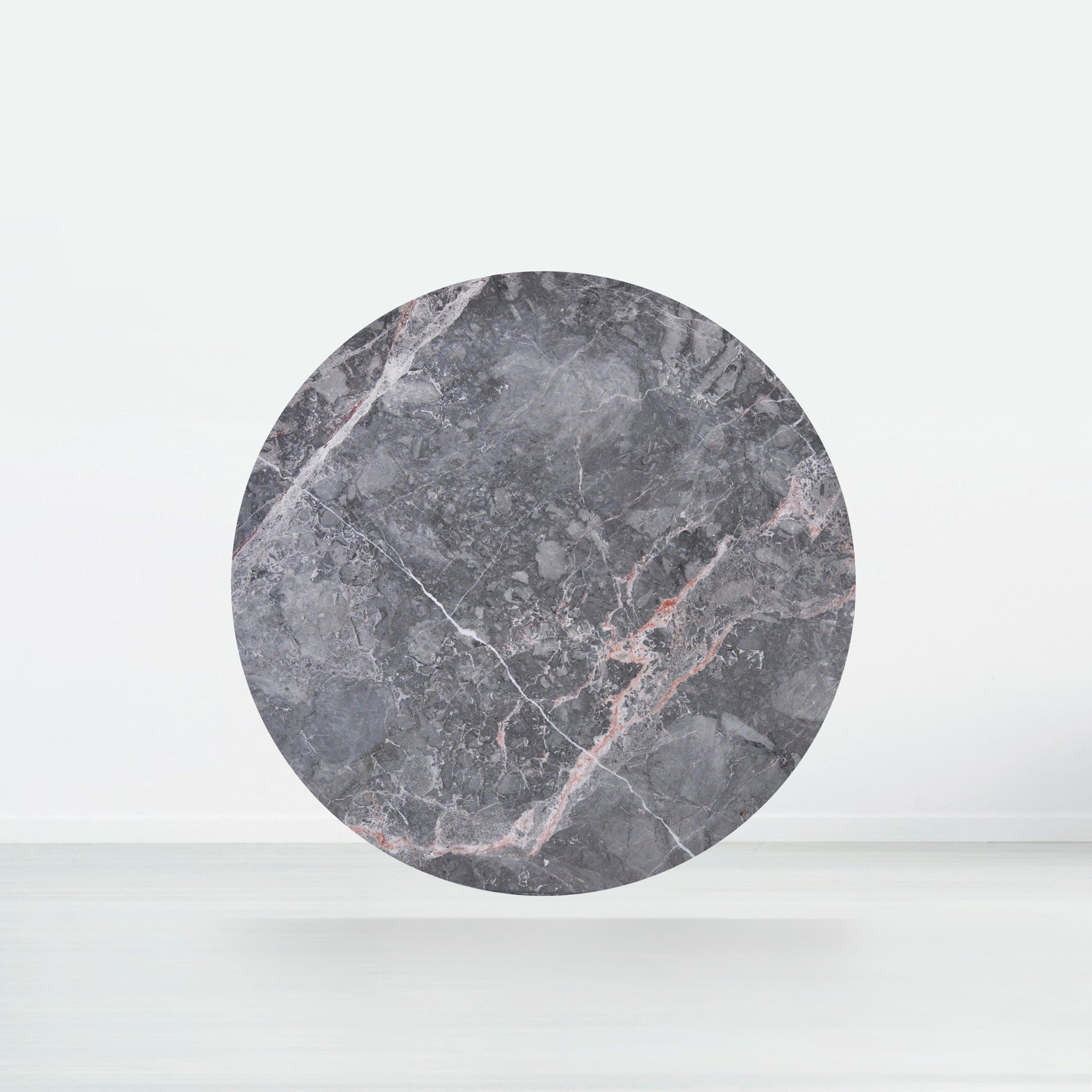 5ft Round Persian Grey Natural Marble Dining Table
