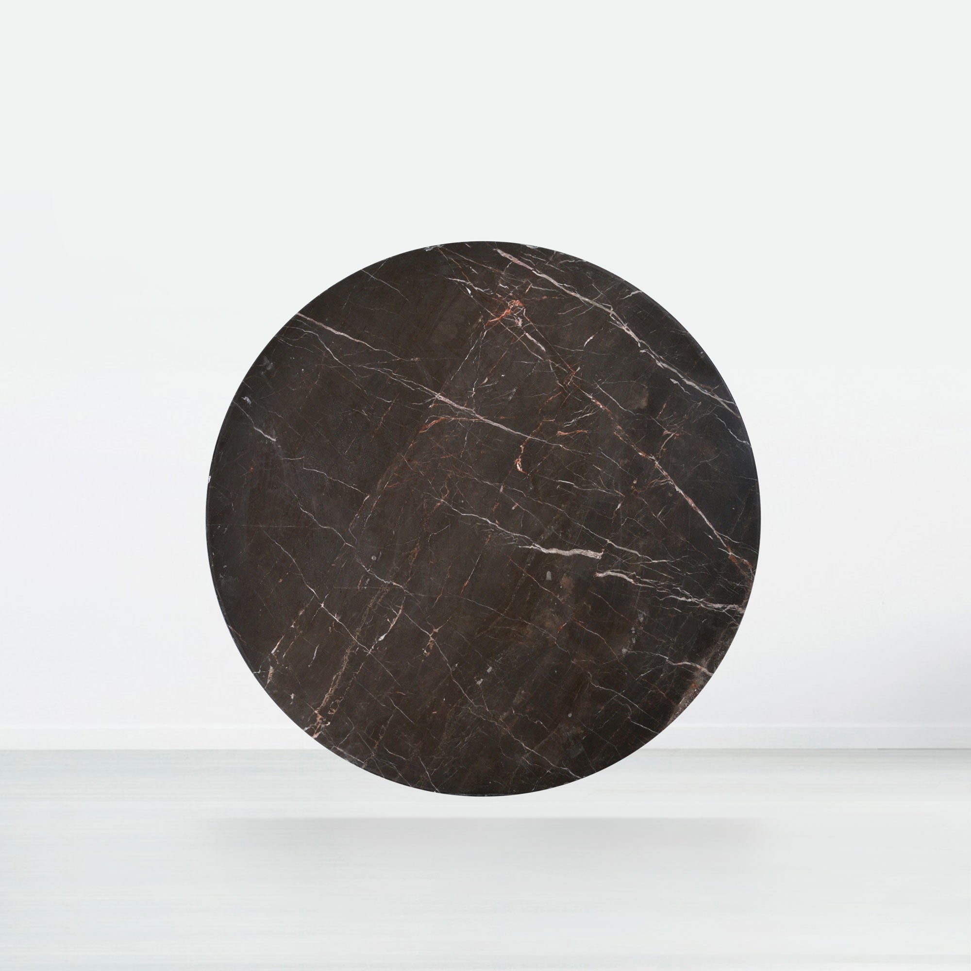 5ft Round Coffee Mousse Natural Marble Dining Table