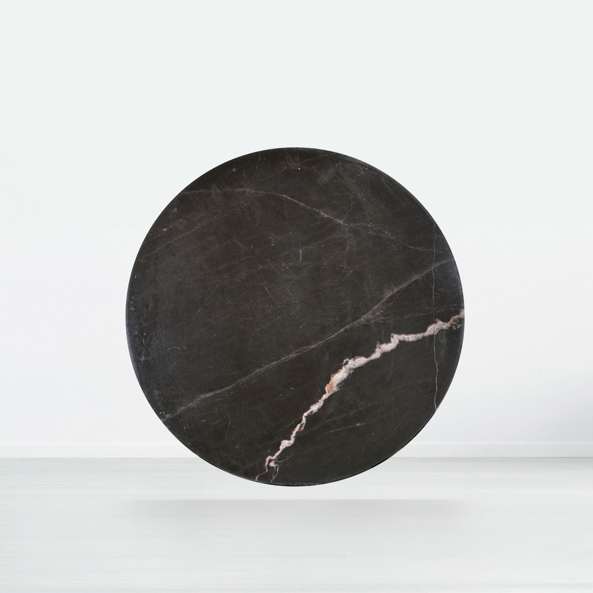 5ft Round Coffee Mousse Natural Marble Dining Table