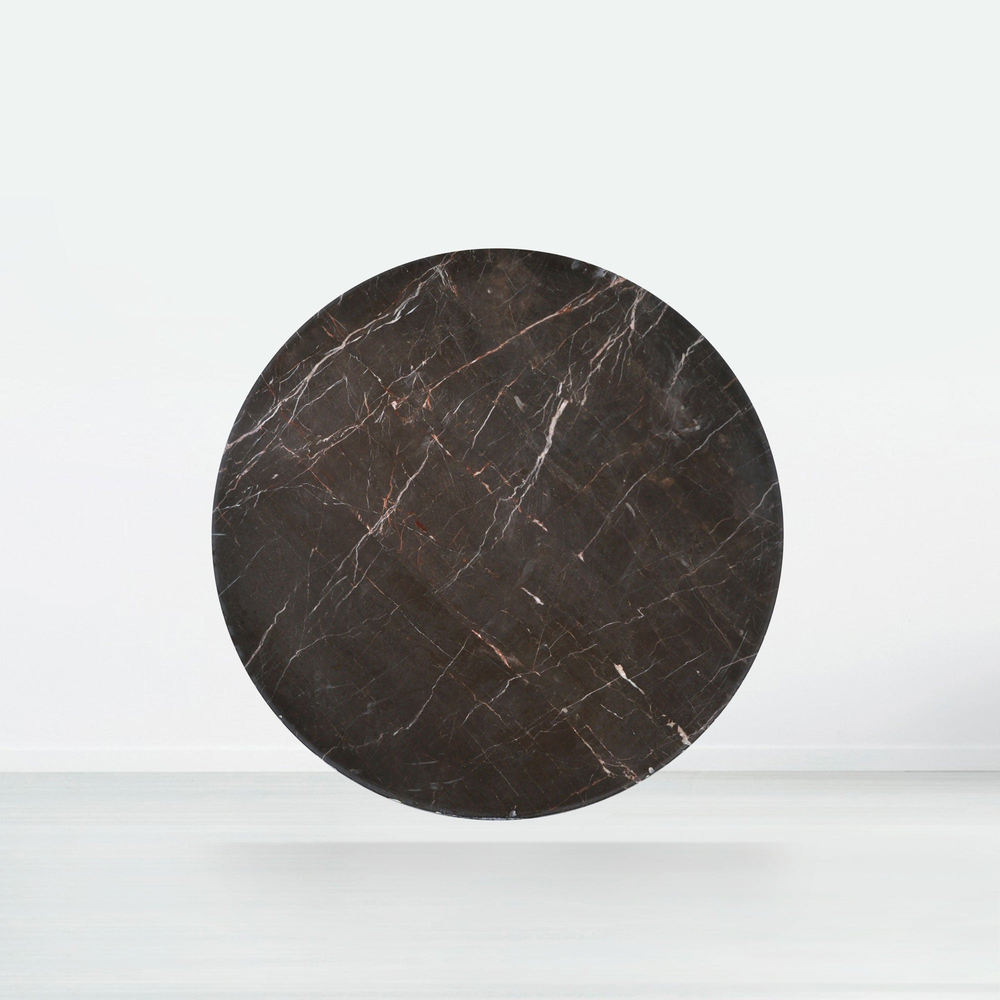 5ft Round Coffee Mousse Natural Marble Dining Table