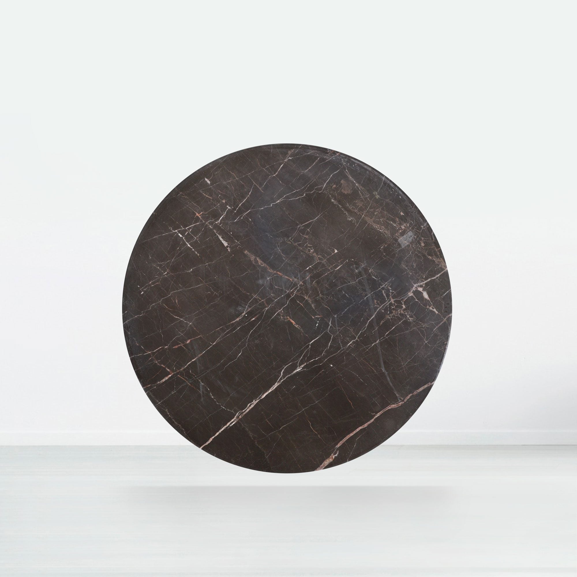 5ft Round Coffee Mousse Natural Marble Dining Table