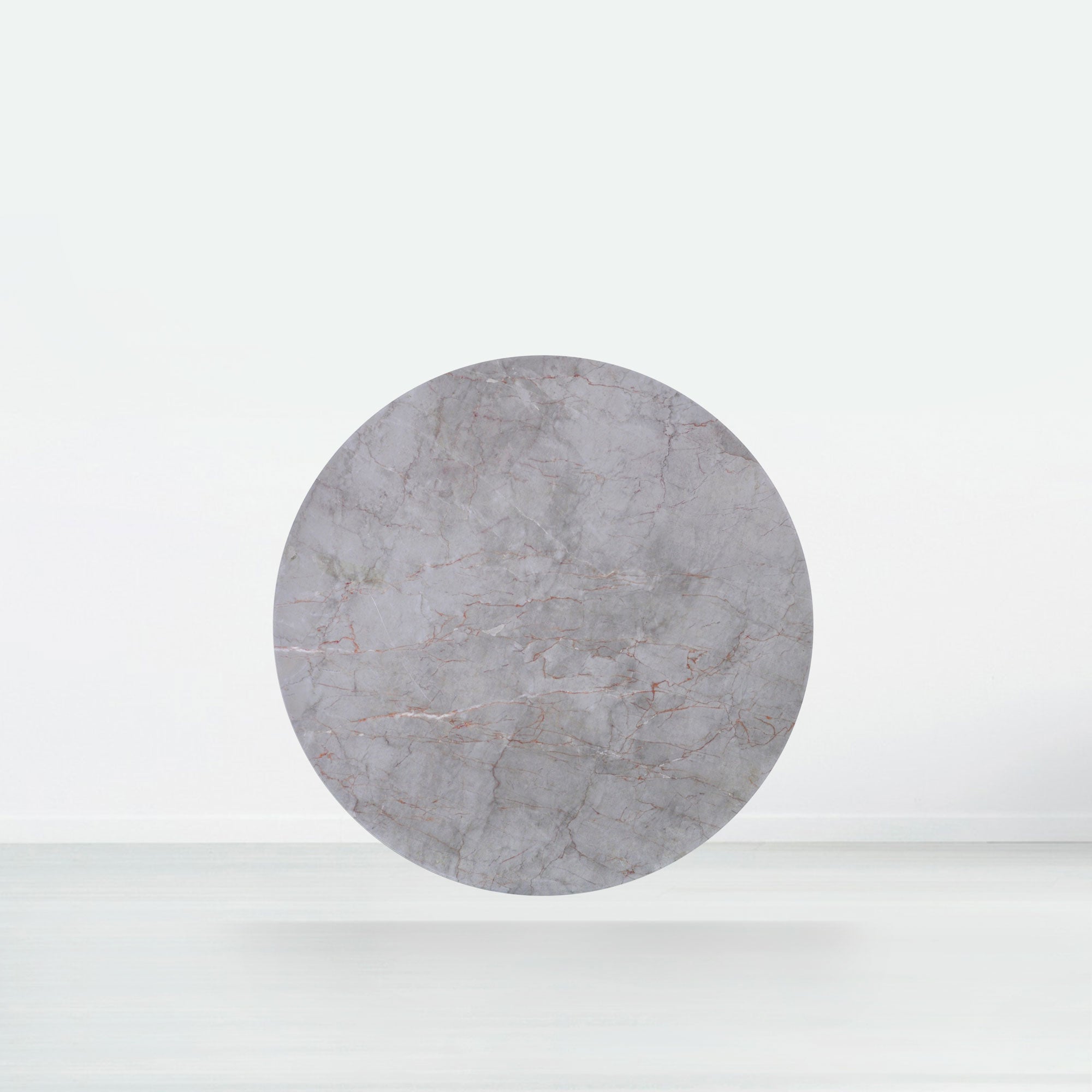 4.3ft Round Crema Nova Natural Marble Dining Table