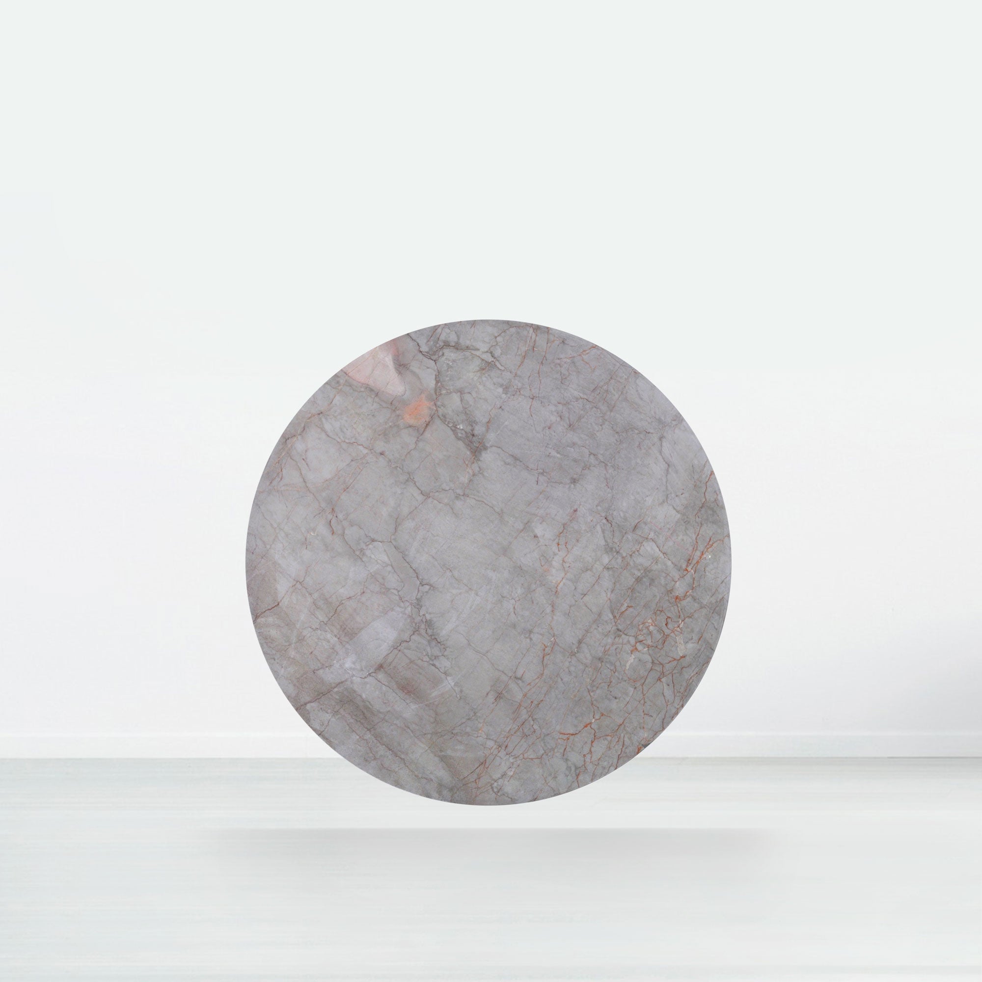 4.3ft Round Crema Nova Natural Marble Dining Table