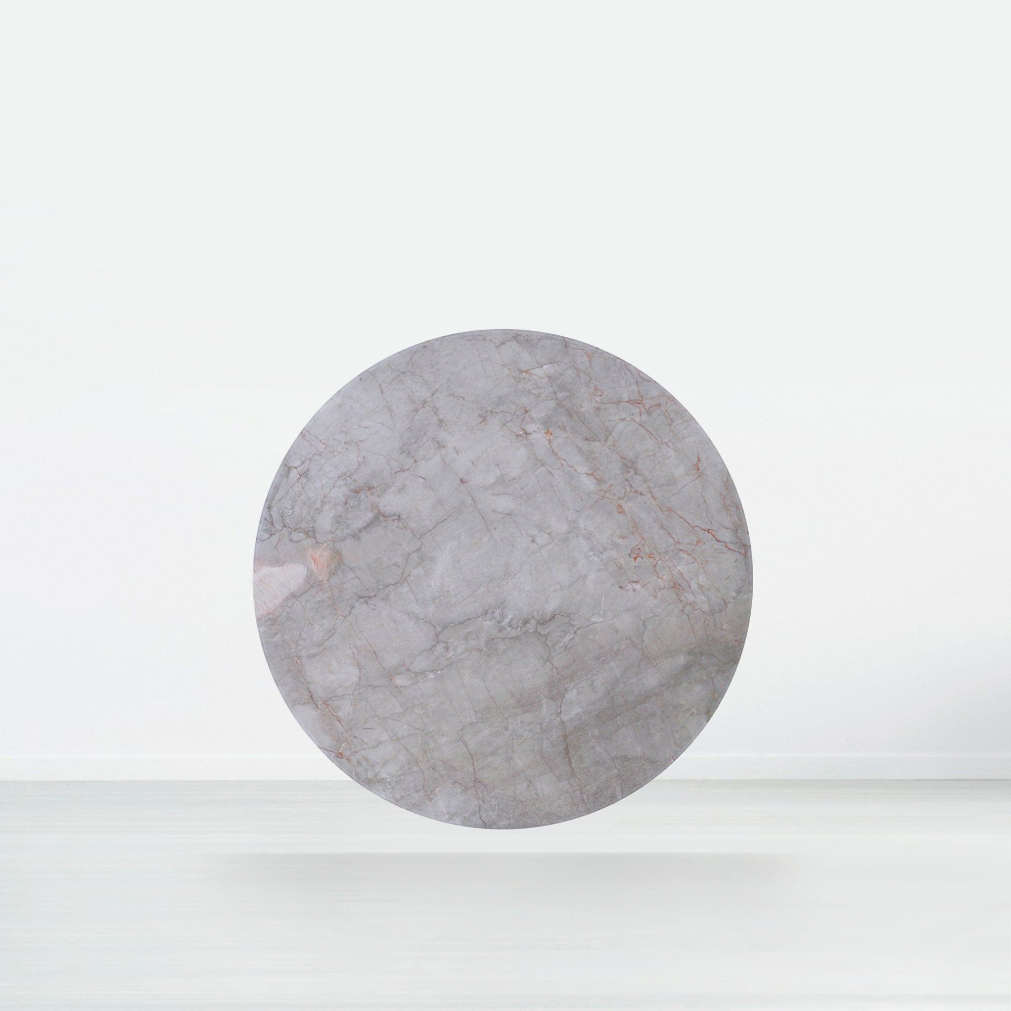 4.3ft Round Crema Nova Natural Marble Dining Table