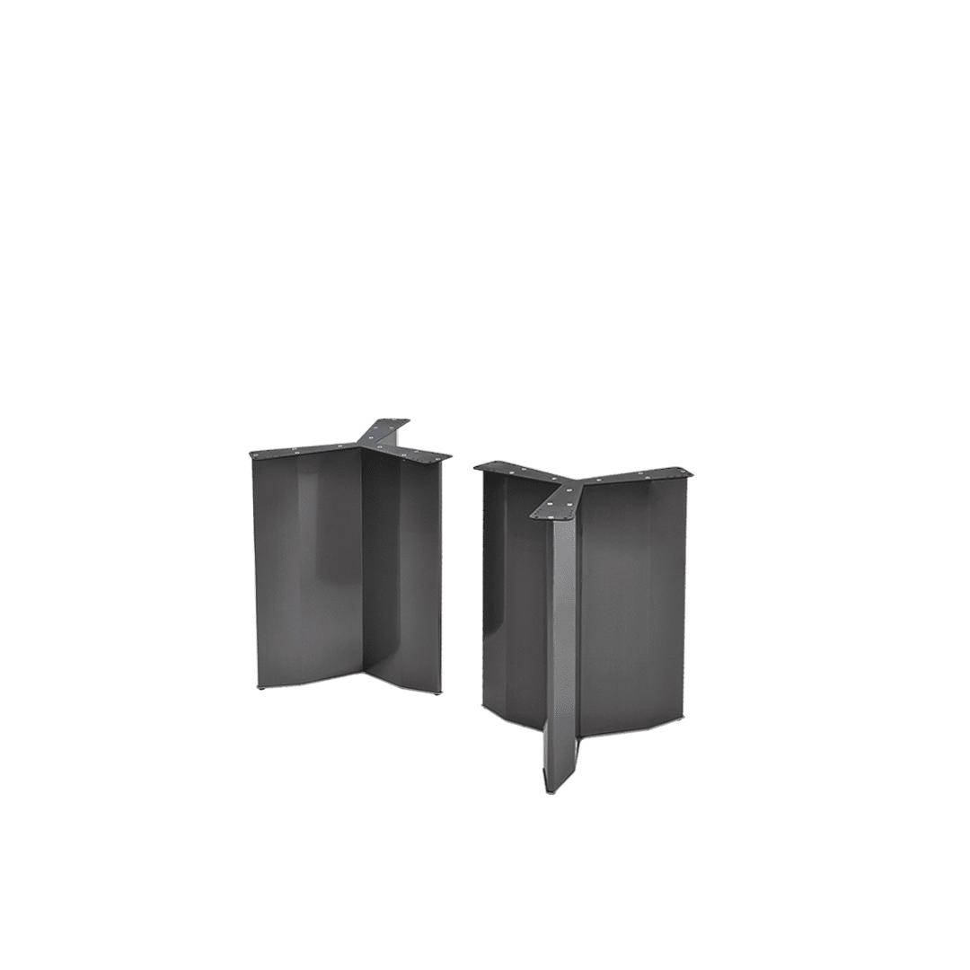 SLRE-02-1 Yetta Stainless Steel Base 2.1m x 1.1m (Black Titanium with Hairline Finish)