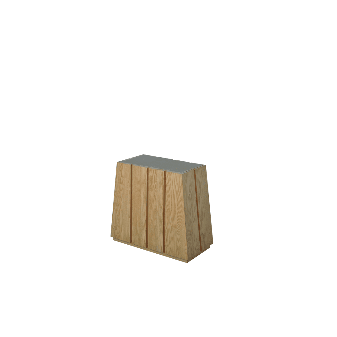 WLRE-1A Cora Ash Wood Base