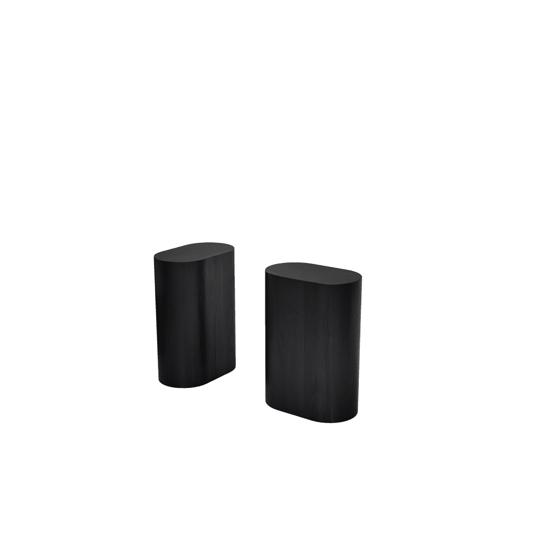 WLRE-3B Pedro Black Ash Wood Base