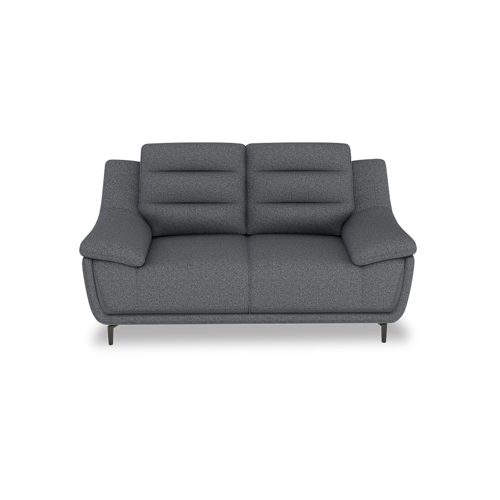 OVERLAND - High Back Fabric / Leather Sofa (2-seater)
