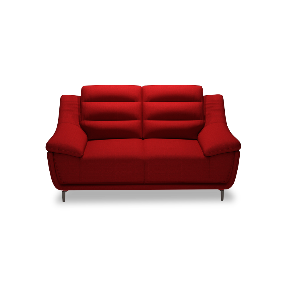 OVERLAND - High Back Fabric / Leather Sofa (2-seater)
