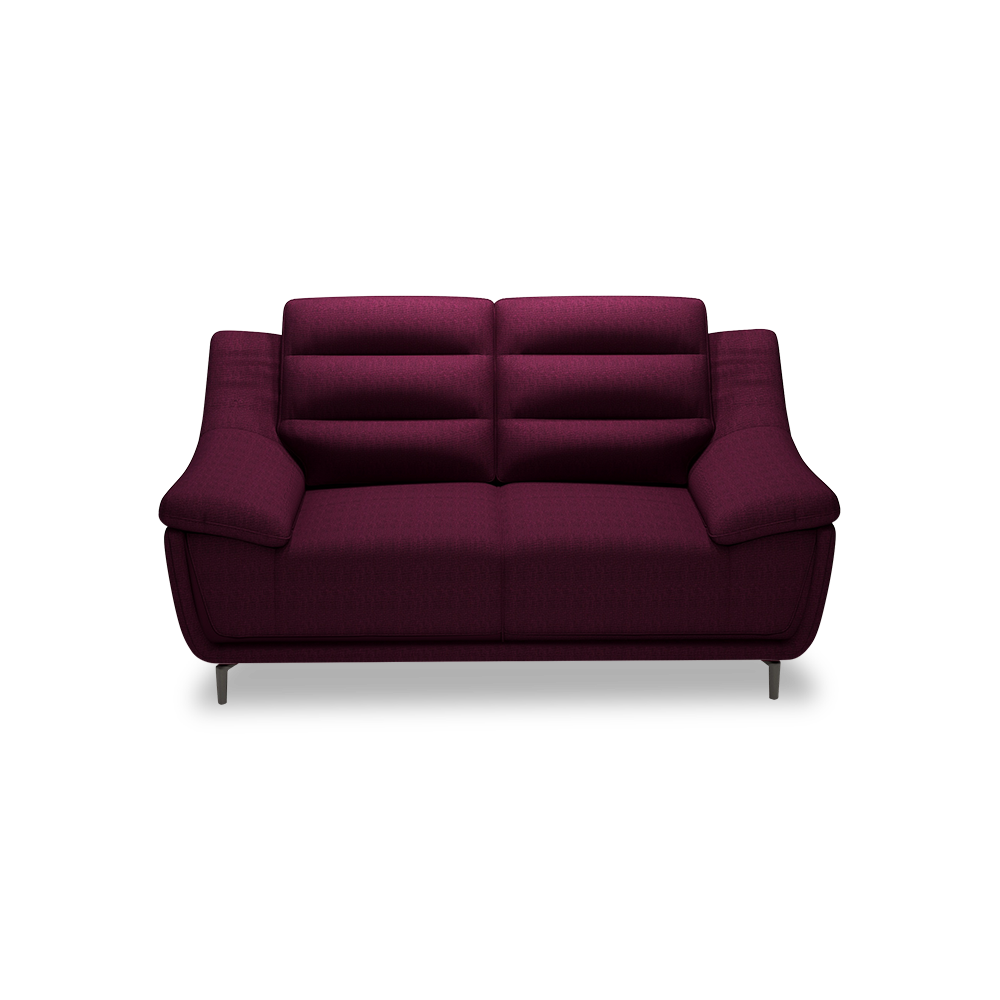 OVERLAND - High Back Fabric / Leather Sofa (2-seater)