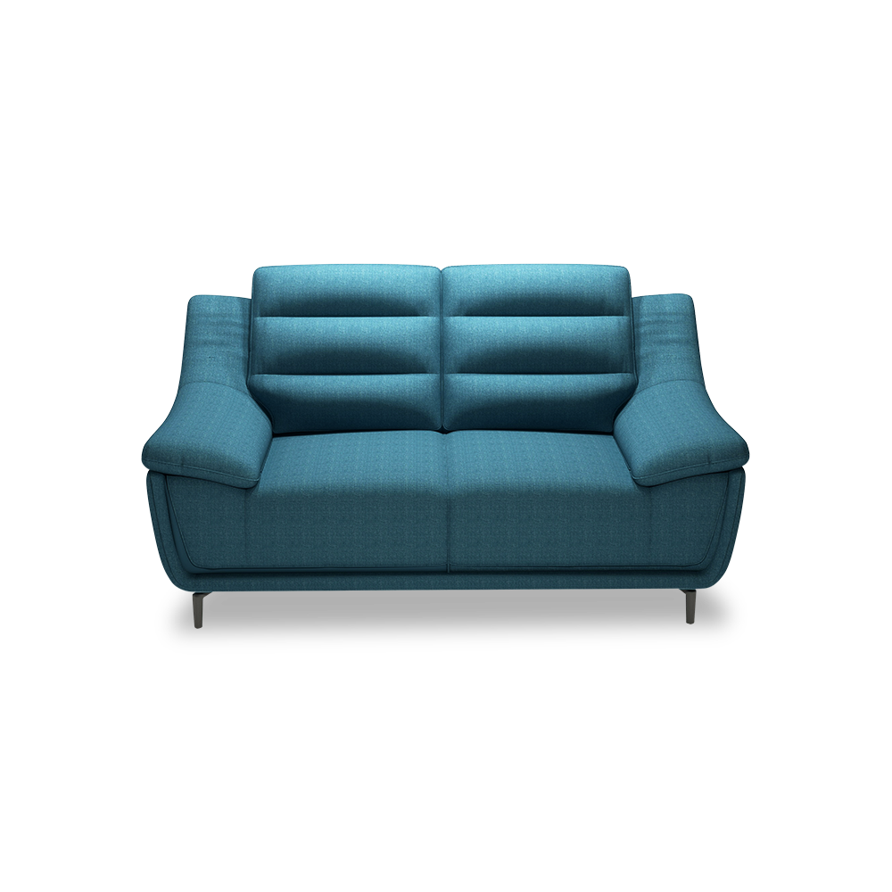 OVERLAND - High Back Fabric / Leather Sofa (2-seater)