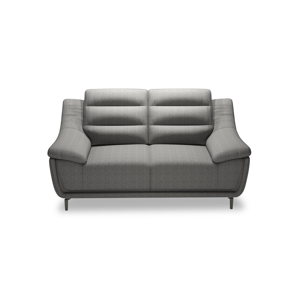 OVERLAND - High Back Fabric / Leather Sofa (2-seater)