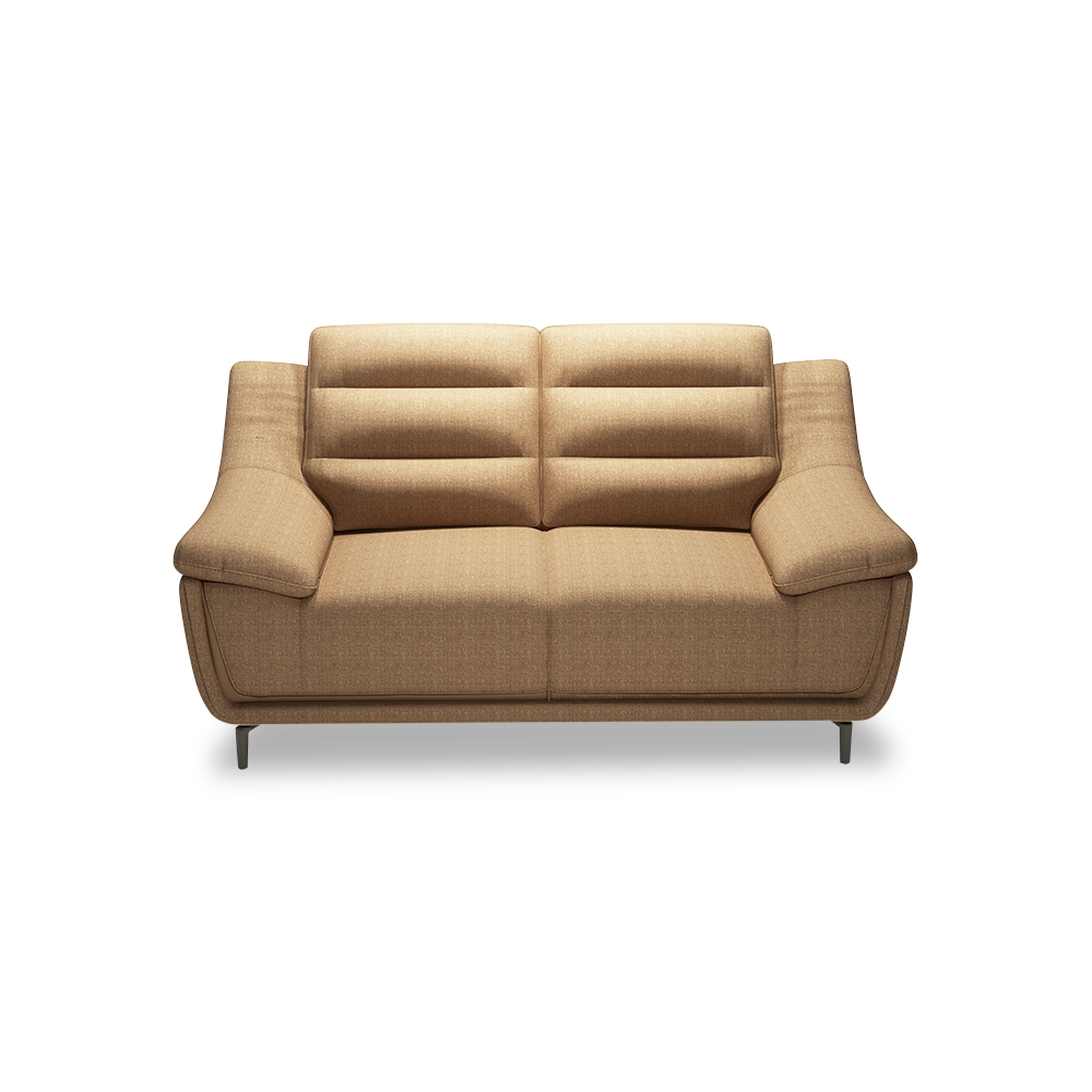 OVERLAND - High Back Fabric / Leather Sofa (2-seater)