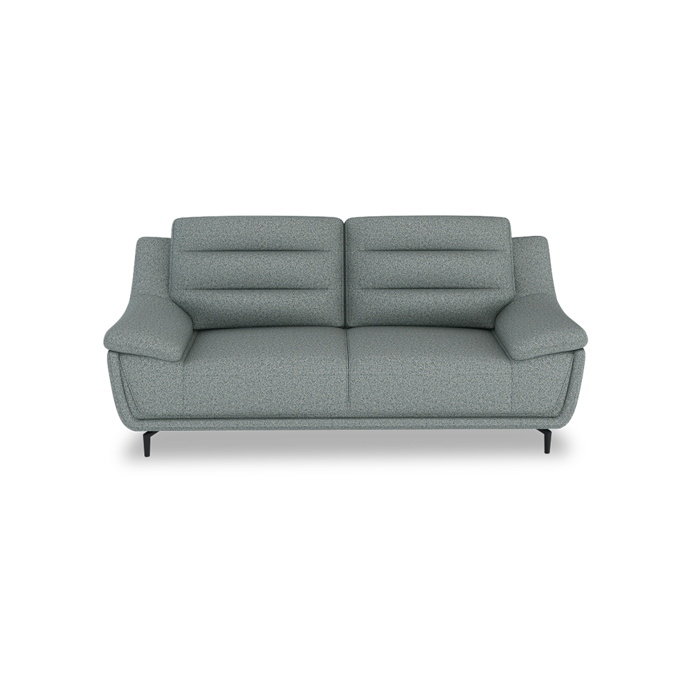 OVERLAND - High Back Fabric / Leather Sofa (3-seater)