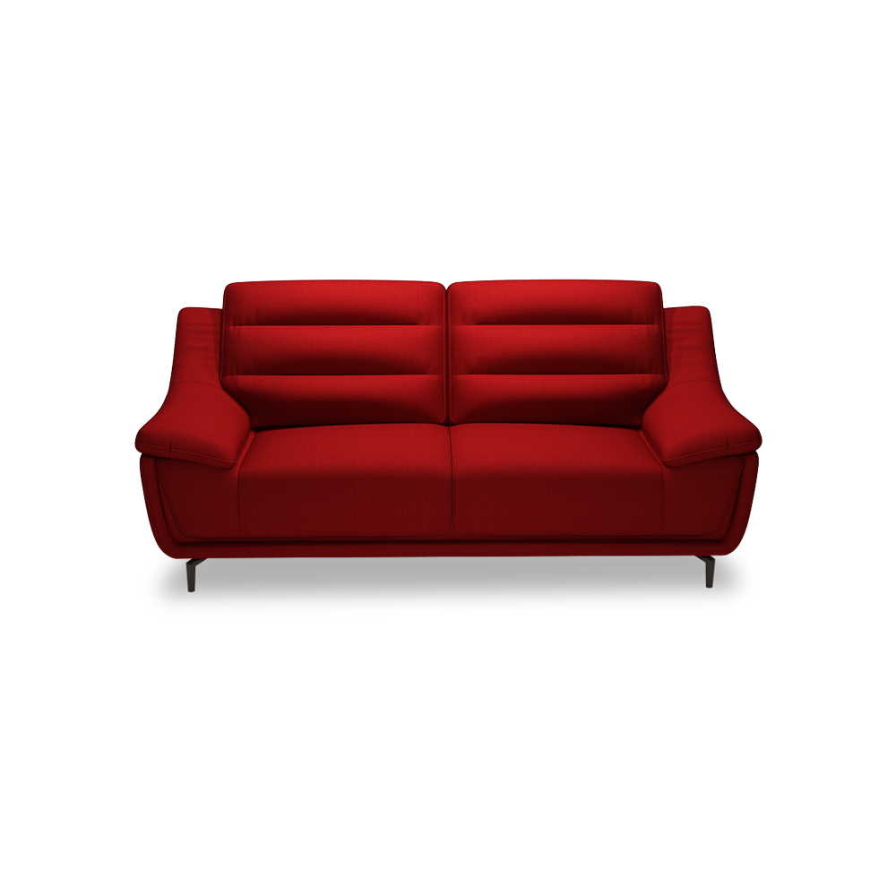 OVERLAND - High Back Fabric / Leather Sofa (3-seater)